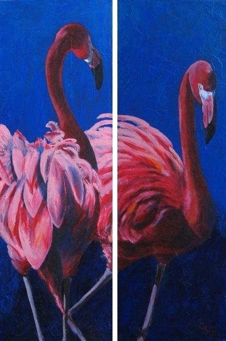 And They Were Like, Look at ME! Diptych