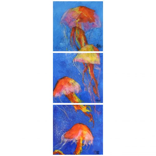 Dancing Jellies Triptych