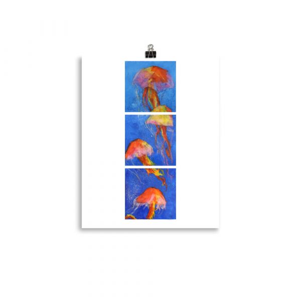 Print - Dancing Jellies