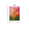 Print - Heliconia