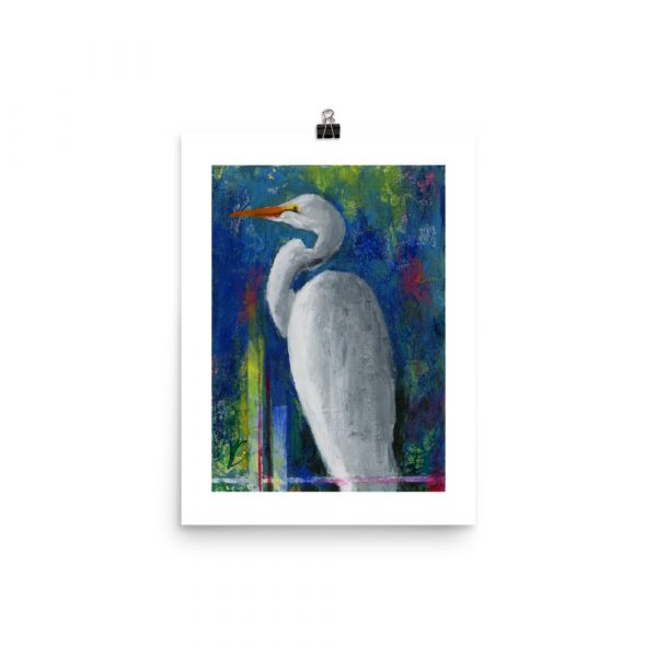 Print - Great Egret I