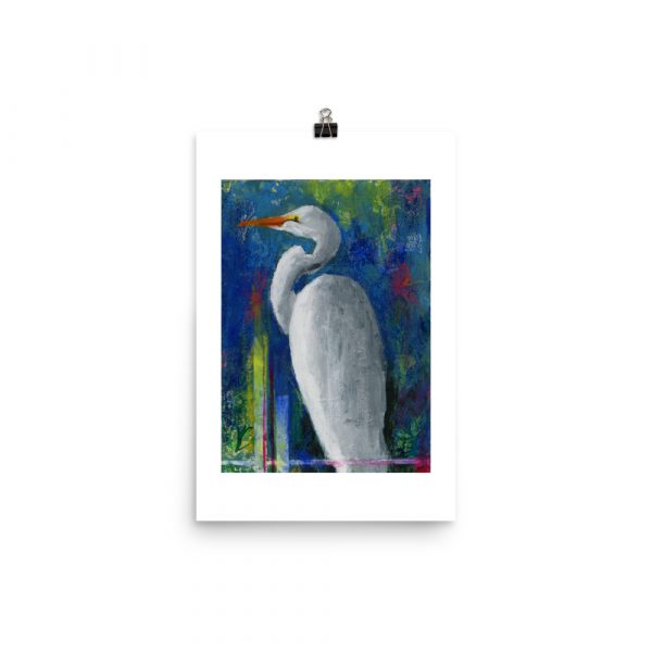 Print - Great Egret I