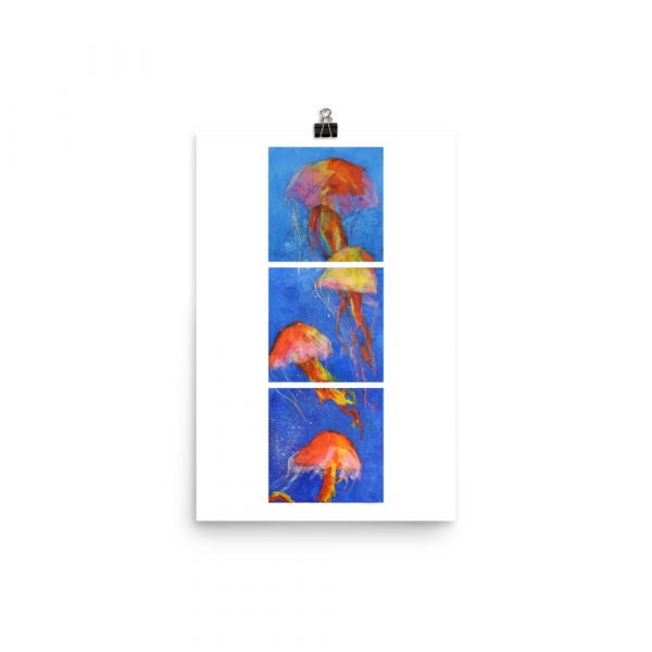 Print - Dancing Jellies