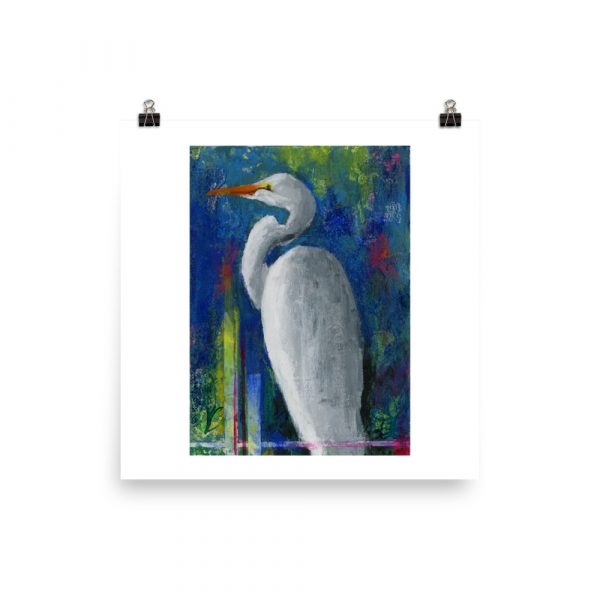 Print - Great Egret I