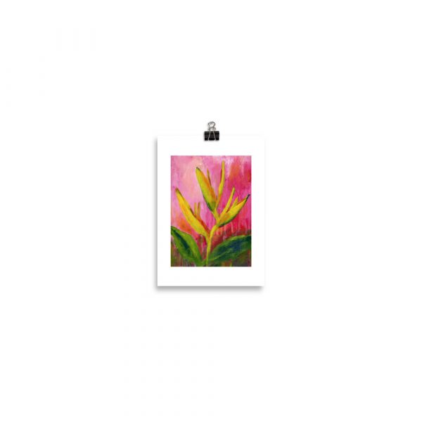 Print - Heliconia