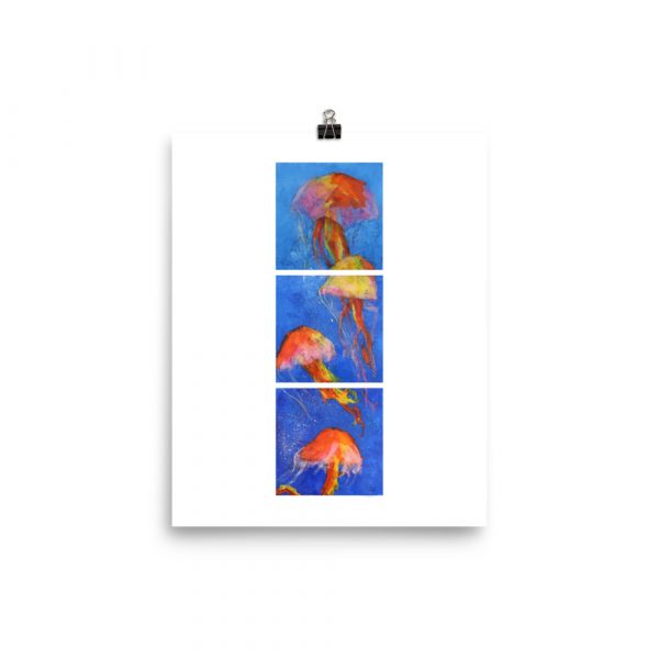 Print - Dancing Jellies