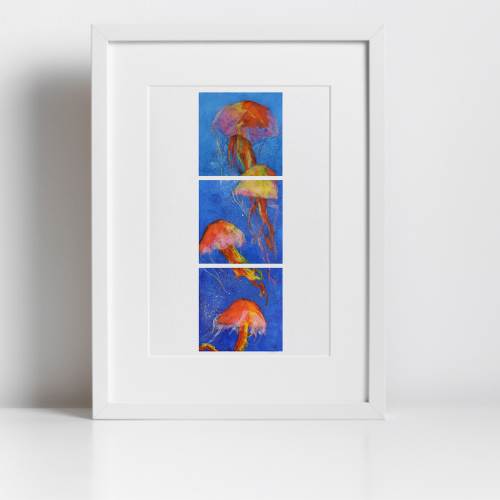 Print - Dancing Jellies